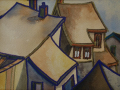 SOLD $375 MM-1S3-25047 8x10 matted frame white